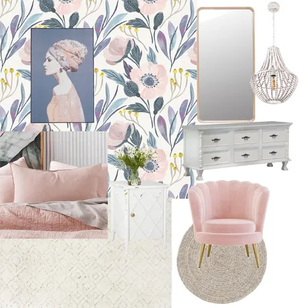 girls room Interior Design Mood Board by Inspired To Style on Style Sourcebook