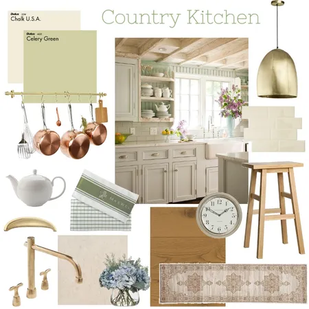 Country Kitchen Interior Design Mood Board by ashley.ferguson5 on Style Sourcebook