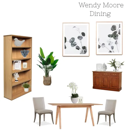 Wendy Moore Dining Interior Design Mood Board by Simply Styled on Style Sourcebook