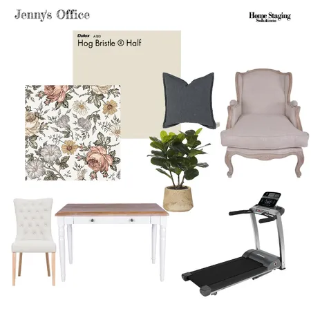Jenny's Ofice (9 Maurice Rd) Interior Design Mood Board by Home Staging Solutions on Style Sourcebook