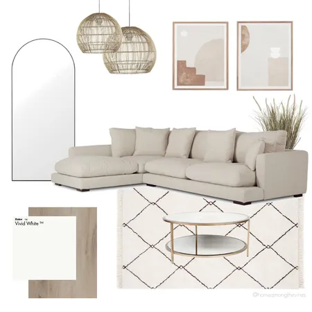 Boho/Scandi Interior Design Mood Board by homeamongthevines on Style Sourcebook