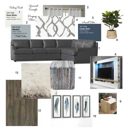 Game Room - Module 9 Interior Design Mood Board by KathyOverton on Style Sourcebook