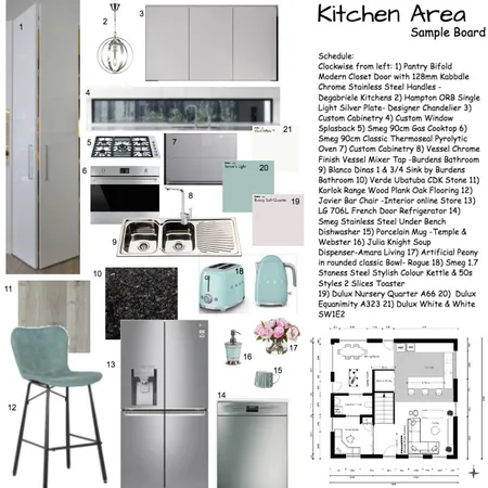 Kitchen Interior Design Mood Board by CocoLeong on Style Sourcebook
