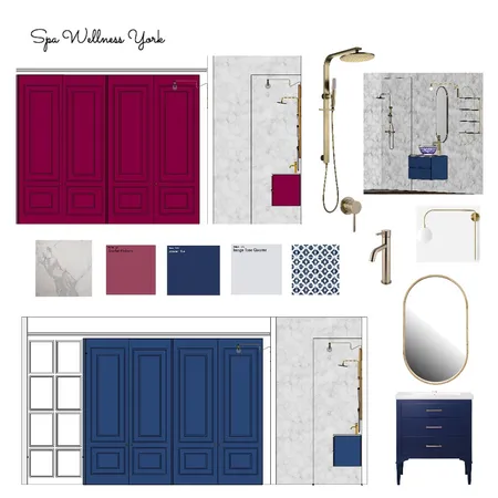 SpaWellness York Concepts Interior Design Mood Board by Vanessa Ondaatje on Style Sourcebook