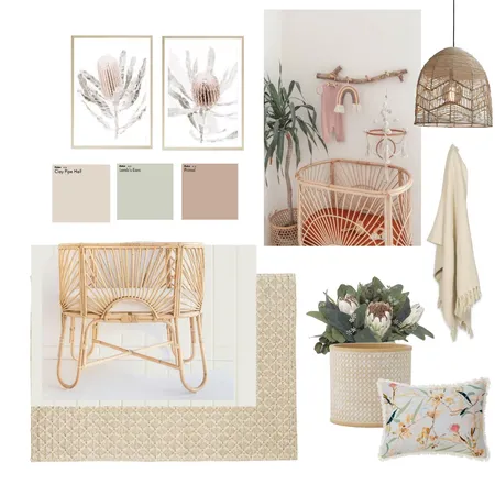 Nursery Interior Design Mood Board by thebohemianstylist on Style Sourcebook