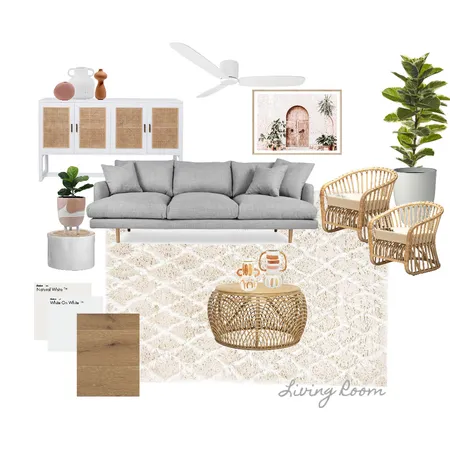 Living Roon Interior Design Mood Board by Jorja Clair Interiors on Style Sourcebook