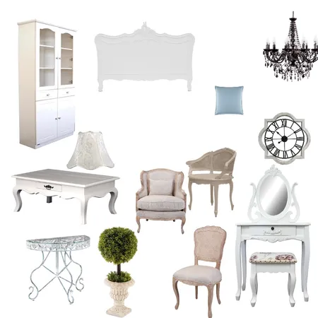 French Provincial Trial Interior Design Mood Board by DesignBliss on Style Sourcebook