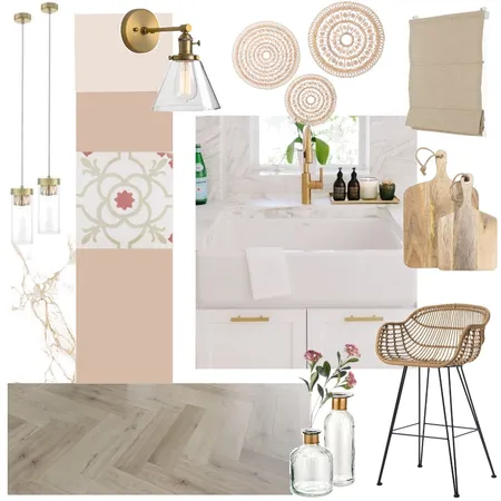 Sample Board Kitchen Interior Design Mood Board by Astrid on Style Sourcebook