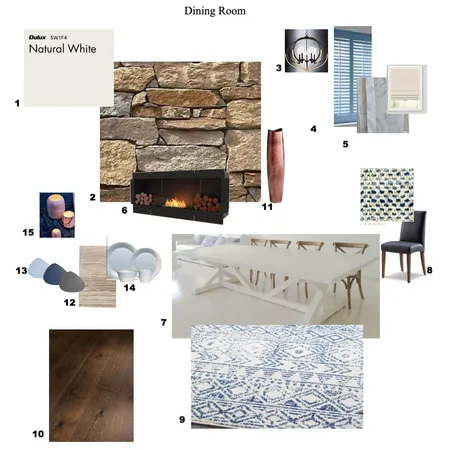 Dining Room Interior Design Mood Board by Rashmi on Style Sourcebook