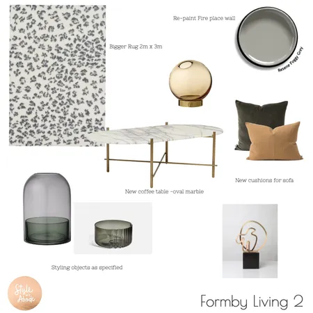 Formby living option 2 Interior Design Mood Board by Style My Abode Ltd on Style Sourcebook