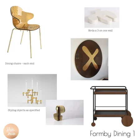 Formby Dining 1 Interior Design Mood Board by Style My Abode Ltd on Style Sourcebook