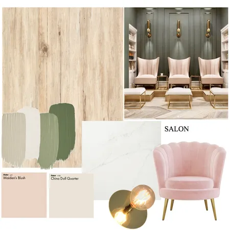 Salon Interior Design Mood Board by Emily on Style Sourcebook