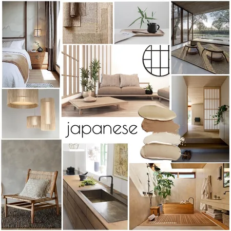 Japanese Interior Design Mood Board by KristieNorton on Style Sourcebook