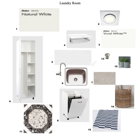 Laundry Room Interior Design Mood Board by Rashmi on Style Sourcebook