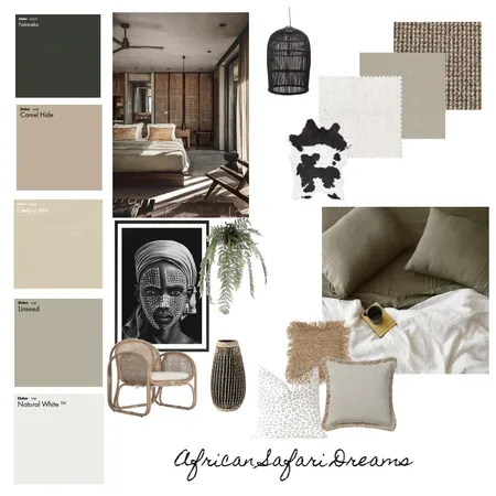 African Mood Board Interior Design Mood Board by AlexWallace on Style Sourcebook
