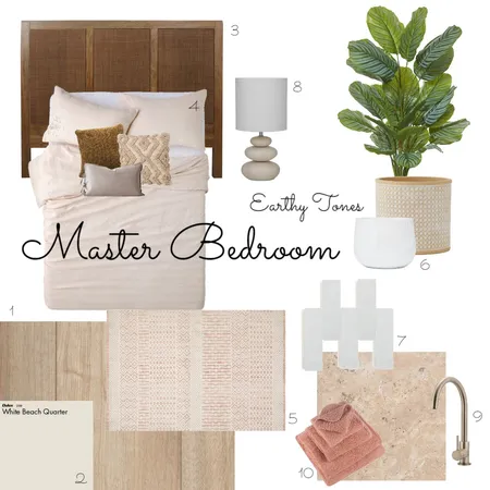 Master Bedroom Interior Design Mood Board by yvettemcallum on Style Sourcebook