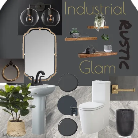 Rustic Glam Interior Design Mood Board by lauramarindesign on Style Sourcebook