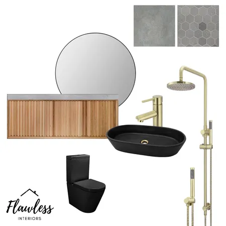 bathroom Interior Design Mood Board by Flawless Interiors Melbourne on Style Sourcebook