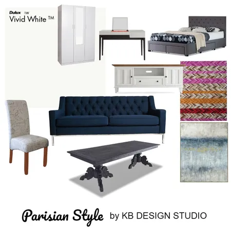 Studio Apartment Interior Design Mood Board by KB Design Studio on Style Sourcebook