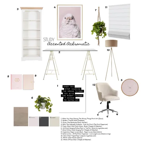 Study Interior Design Mood Board by mtammyb on Style Sourcebook