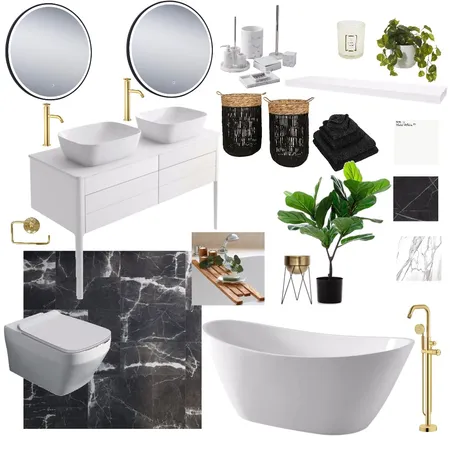 Bathroom Interior Design Mood Board by WHI on Style Sourcebook