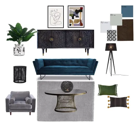 Eclectic style Interior Design Mood Board by Kathya on Style Sourcebook