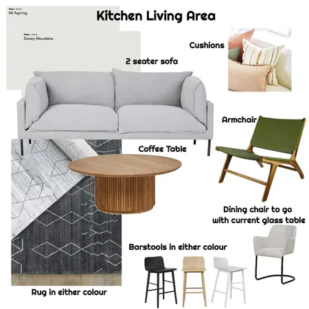 Tracy Living Room Interior Design Mood Board by KMK Home and Living on Style Sourcebook
