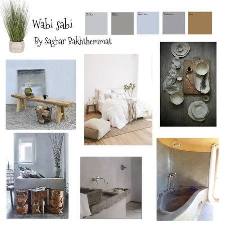 Wabi Sabi mood board3 Interior Design Mood Board by Saghar on Style Sourcebook