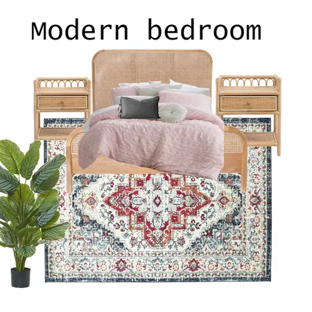 modern bedroom Interior Design Mood Board by behind the weatherboard on Style Sourcebook