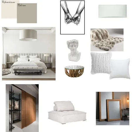 Guest Room Interior Design Mood Board by Claudia Jane Brown on Style Sourcebook
