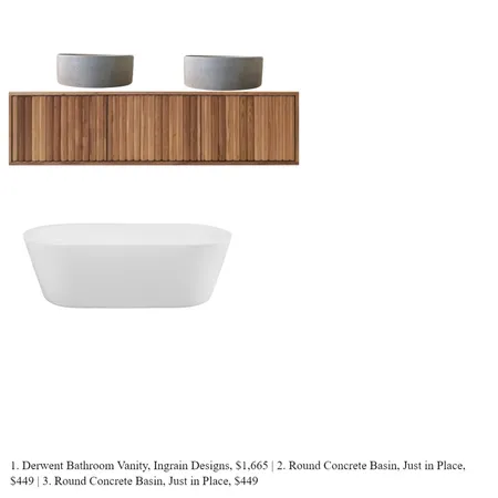 Main Bathroom Interior Design Mood Board by ALEXANDRASHIRT on Style Sourcebook