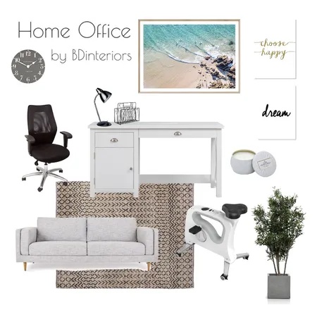 Home Office Interior Design Mood Board by bdinteriors on Style Sourcebook
