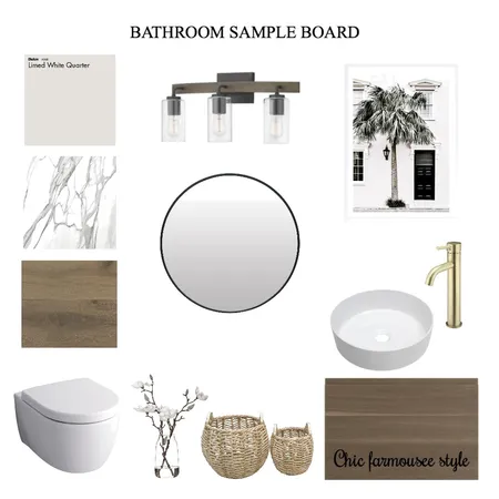 chic farmhouse sample board Interior Design Mood Board by erladisgudmunds on Style Sourcebook