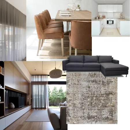 Living Room Interior Design Mood Board by D'Zine Hub Interiors on Style Sourcebook