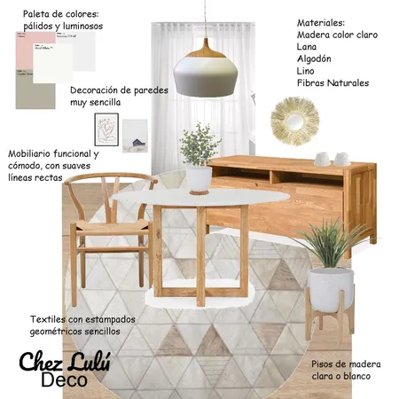 Estilo Nórdico Interior Design Mood Board by Chez Lulú Deco on Style Sourcebook