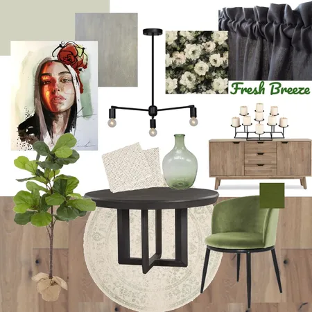 Dinning Room Interior Design Mood Board by CedricB on Style Sourcebook