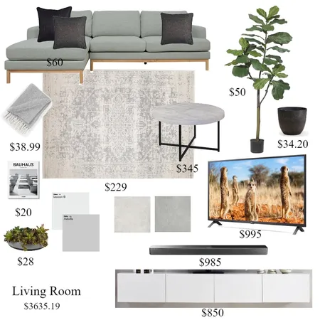 Living Room Interior Design Mood Board by m.a_abad on Style Sourcebook