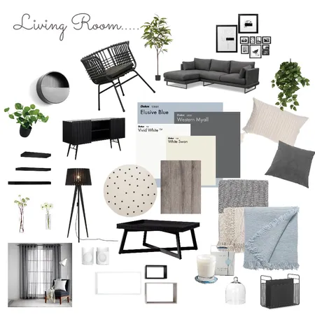 Living Room Interior Design Mood Board by mandychangmc on Style Sourcebook