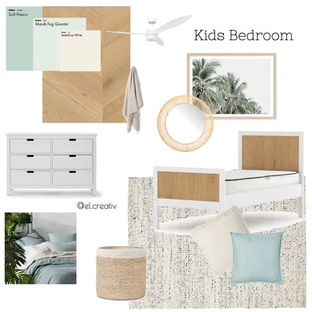 Coastal Bedroom Interior Design Mood Board by el.creativ on Style Sourcebook