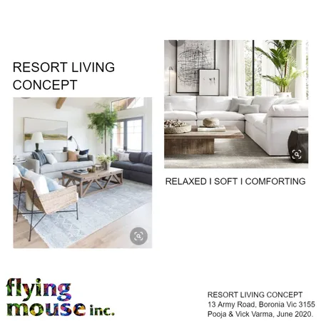 Resort Living Concept-Pooja Interior Design Mood Board by Flyingmouse inc on Style Sourcebook