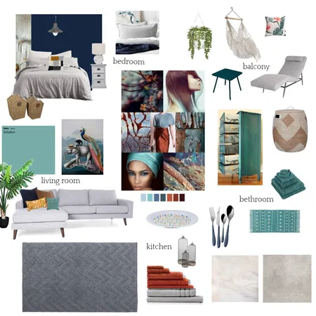 studend calm apartment Interior Design Mood Board by batya dayan designer on Style Sourcebook