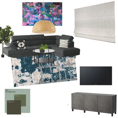 Living Area Interior Design Mood Board by Anita Smith on Style Sourcebook