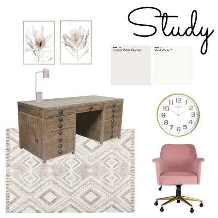 Study Interior Design Mood Board by Kelli on Style Sourcebook