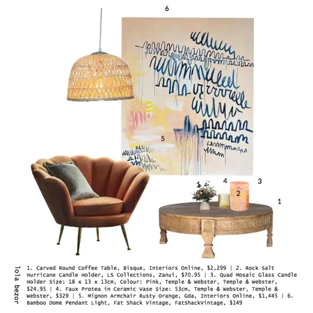 lola bezor Interior Design Mood Board by sheeky on Style Sourcebook