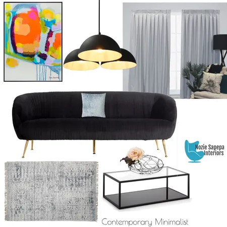 Contemporary Minimalist Interior Design Mood Board by Nozie on Style Sourcebook