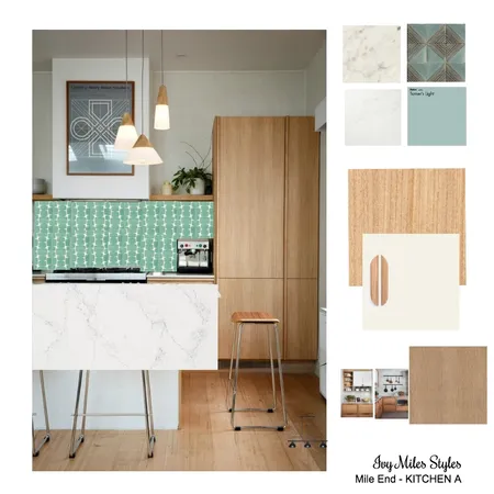 Mile End - Kitchen Interior Design Mood Board by Ivy Miles Styles on Style Sourcebook