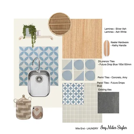 Mile End - Laundry Interior Design Mood Board by Ivy Miles Styles on Style Sourcebook