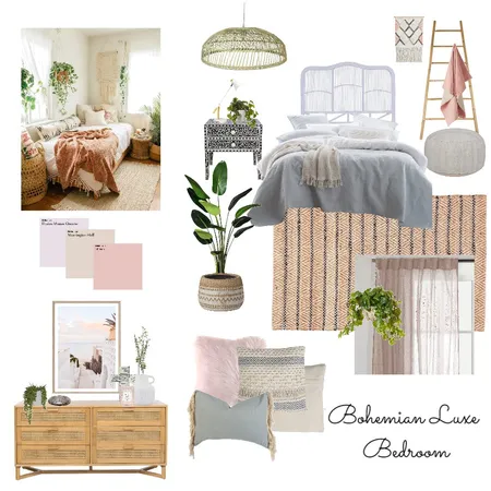 Bohemian Mood board Interior Design Mood Board by cotewest on Style Sourcebook