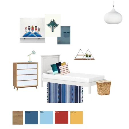 משפחת לביא חדר ילדים 2 אורי Interior Design Mood Board by anatb12 on Style Sourcebook