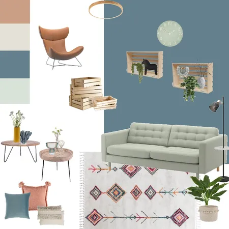 סלון Interior Design Mood Board by renanahuminer on Style Sourcebook